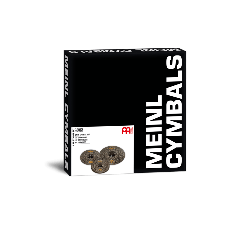 45666 Meinl Set de platos Classic Custom Dark CCD141620