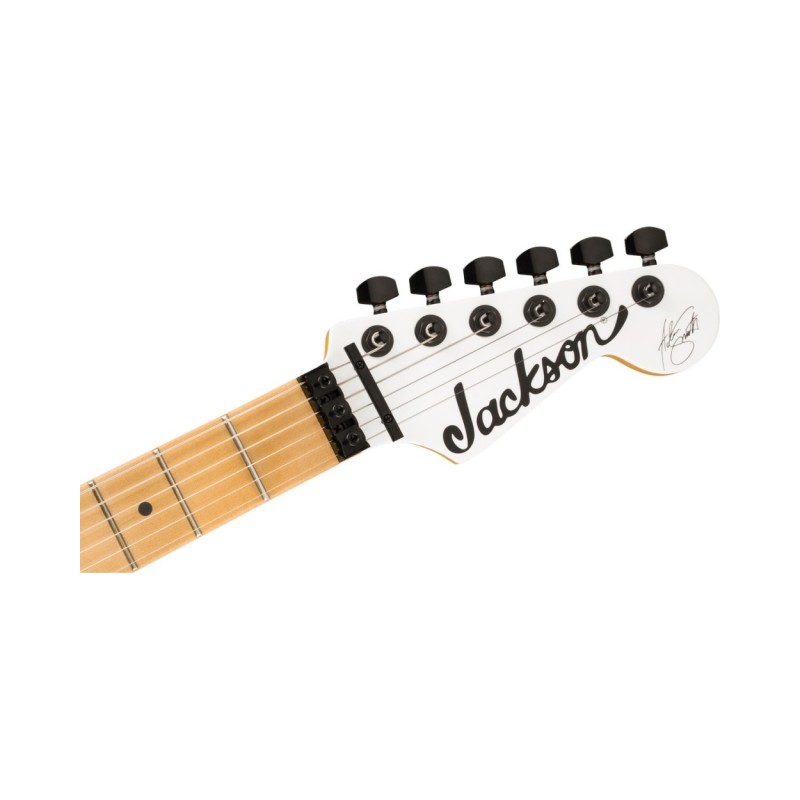 2913067257 Jackson 50th Anniversary Adrian Smith Iron Maiden Edición Limitada SC1 Snow White