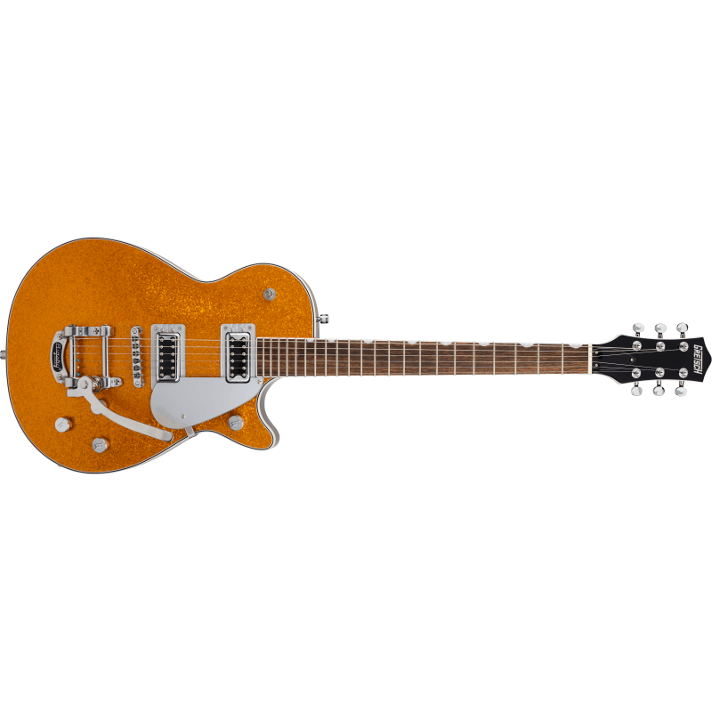 2507914535 Gretsch G5230T Electromatic Jet FT Gold Sparkle Guitarra Eléctrica