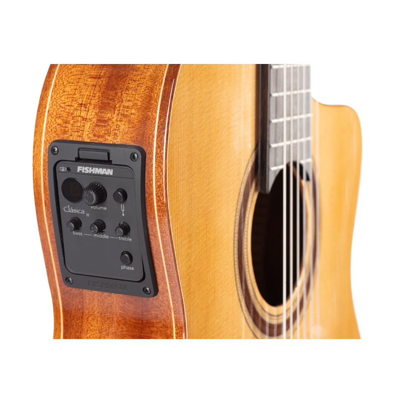 ADM0650ECTF Admira Granada Fishman Cutaway Estrecha Serie Conservatorio Guitarra Electroclásica