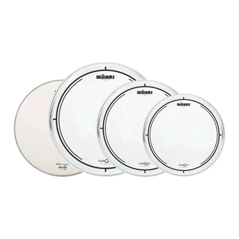 WILL-W2-TP101216+ Williams Set Target W2 Clear Rock + Caja WC1-14