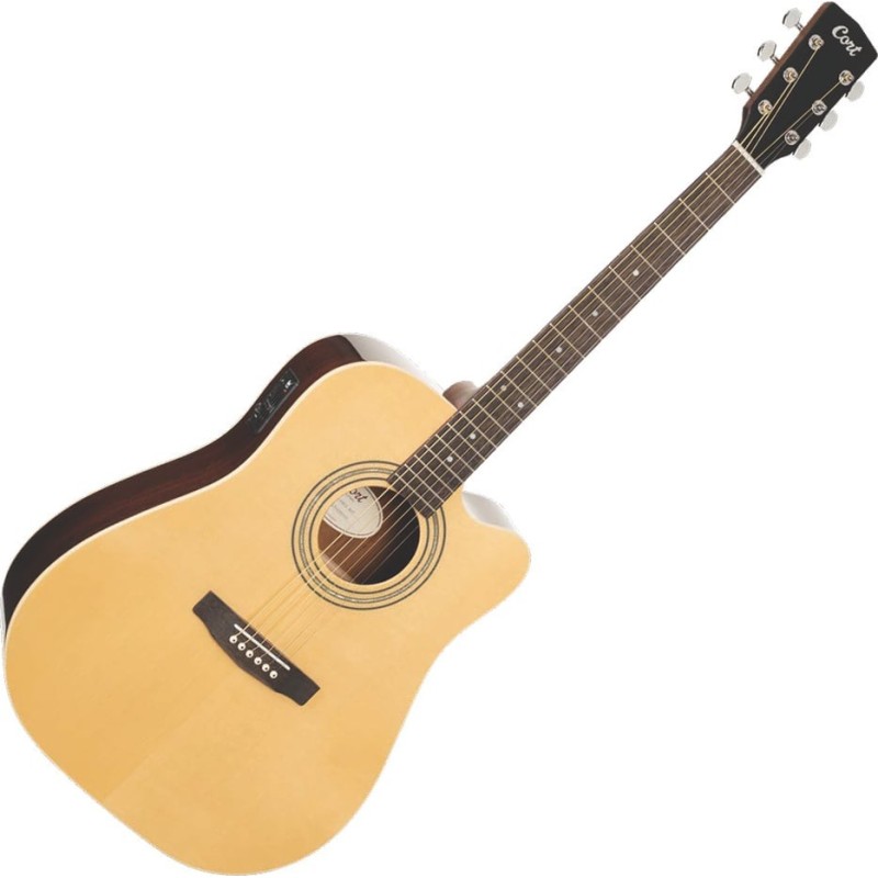 1005800 Cort AD-RWCE NAT Guitarra Electroacústica Natural con funda