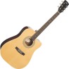 Cort AD-RWCE NAT Guitarra Electroacústica Natural con funda