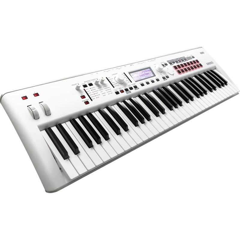 061580 Korg KROSS2-61 White Sintetizador Edición Limitada