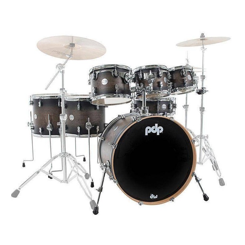 PDCM22A7SCB PDP by DW Concept Maple CM7 Charcoal Burst