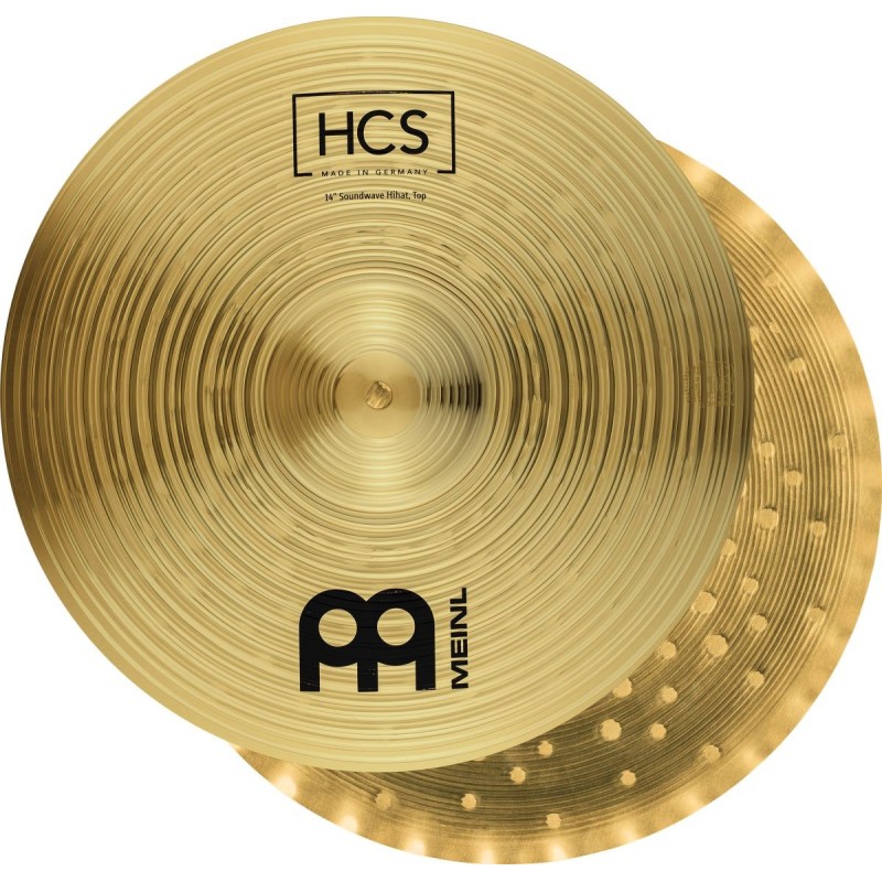 1017263 Meinl Hi Hat 14" HCS Soundwave HCS14SWH 