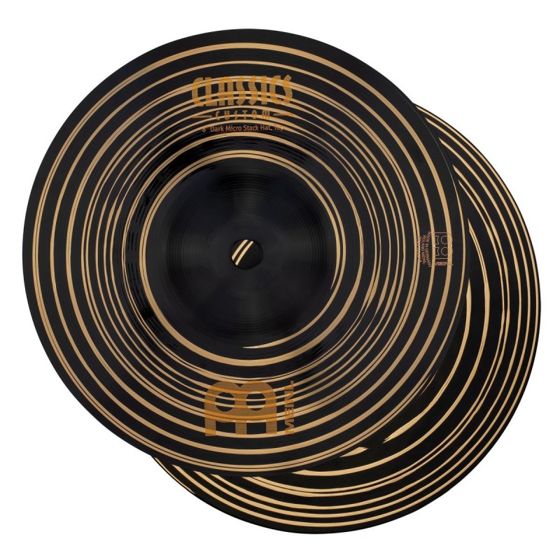 1017261 Meinl Hi Hat 8" Classics Custom Dark Micro Stack CC8DAH 
