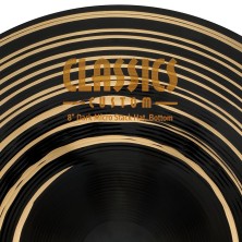 1017261 Meinl Hi Hat 8" Classics Custom Dark Micro Stack CC8DAH 