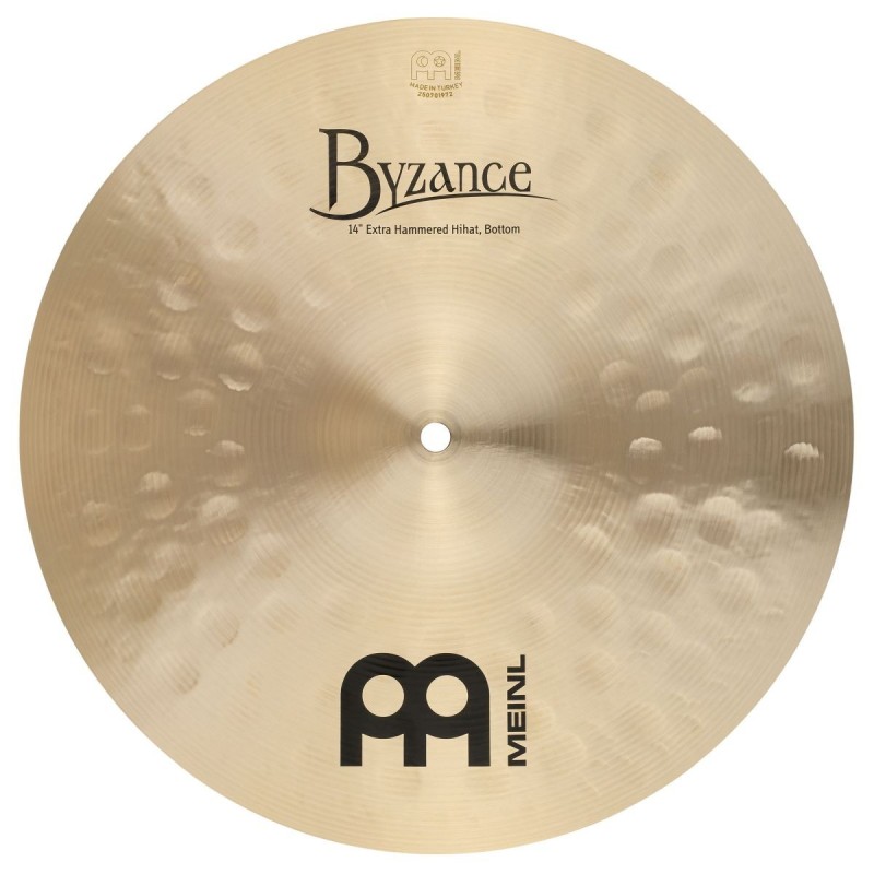 1017259 Meinl Hi Hat 14" Byzance Traditional Extra Hammered B14EHH