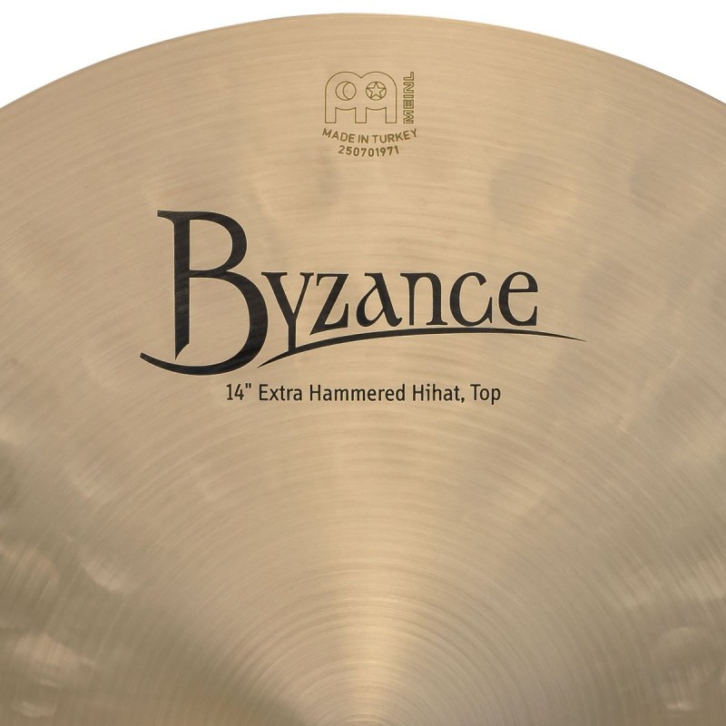 1017259 Meinl Hi Hat 14" Byzance Traditional Extra Hammered B14EHH