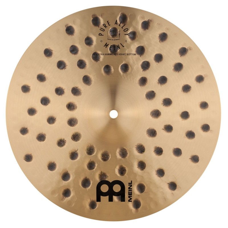 1017260 Meinl Hi Hat 14" Pure Alloy Hi Hat Extra Hammered PA14EHH