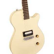 2814103505 Gretsch Streamliner Jet 1 Pickup LRL Vintage White Guitarra Eléctrica