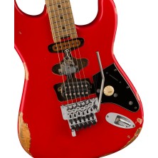 5108005539 EVH Frankenstein Relic, diapasón de arce, rojo