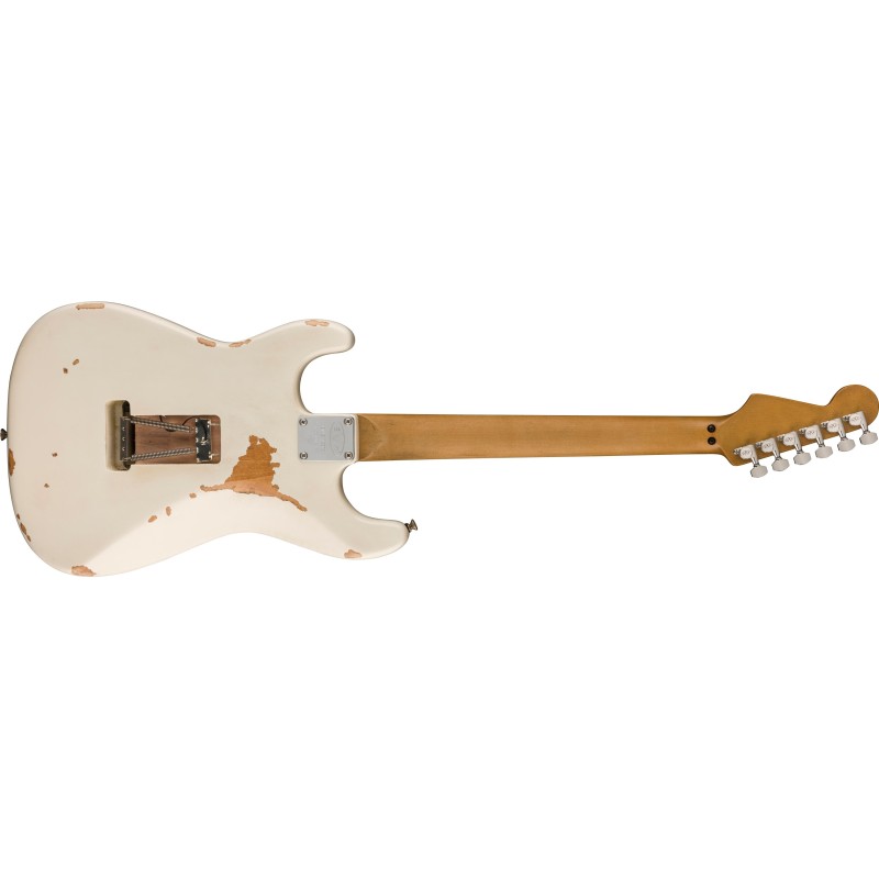 5108005576 EVH Frankie Relic White Guitarra Eléctrica
