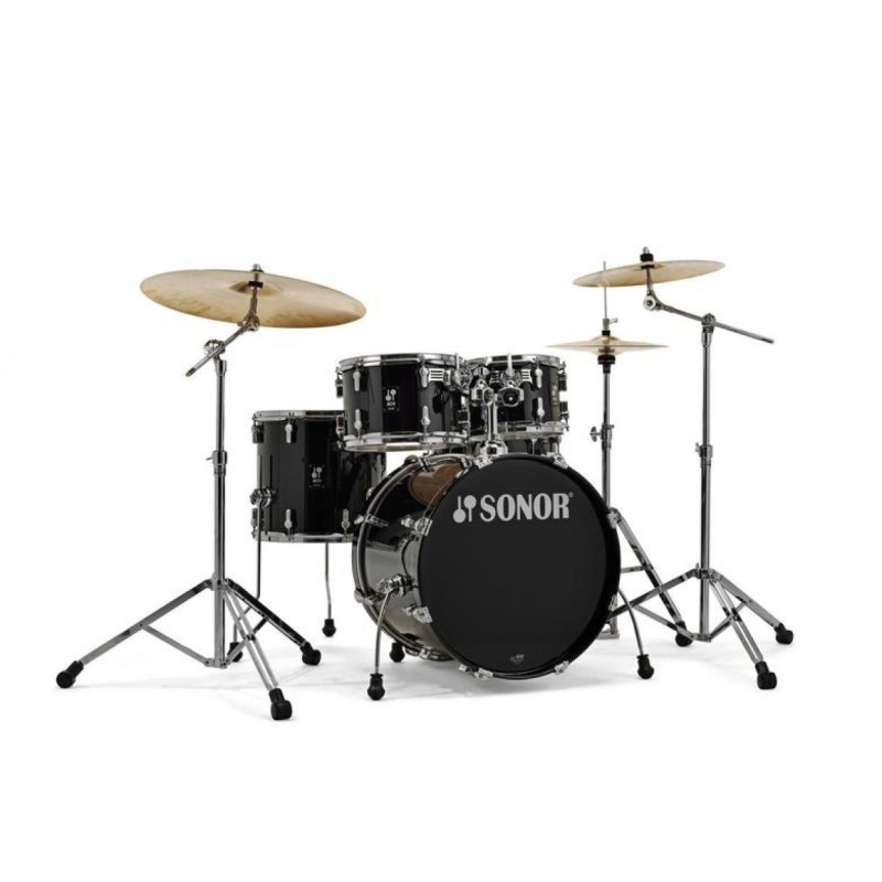 LETU-SON-061825 Sonor Batería AQ1 Stage Piano Black