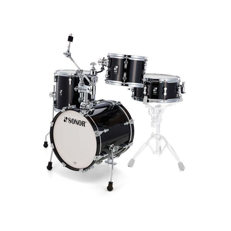 LETU-061822 Sonor Batería AQ2 Bop Transparent Black