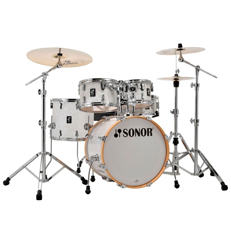 LETU-061827 Sonor Batería Set AQ2 Studio White Pearl
