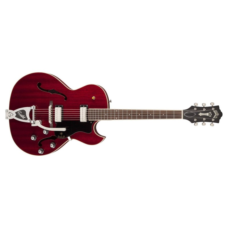 99-742-0100 Guild Starfire III w/Bigsby Cherry Red