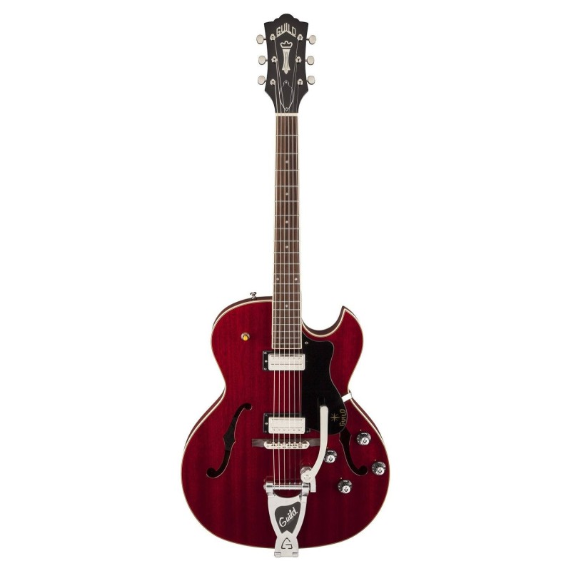 99-742-0100 Guild Starfire III w/Bigsby Cherry Red