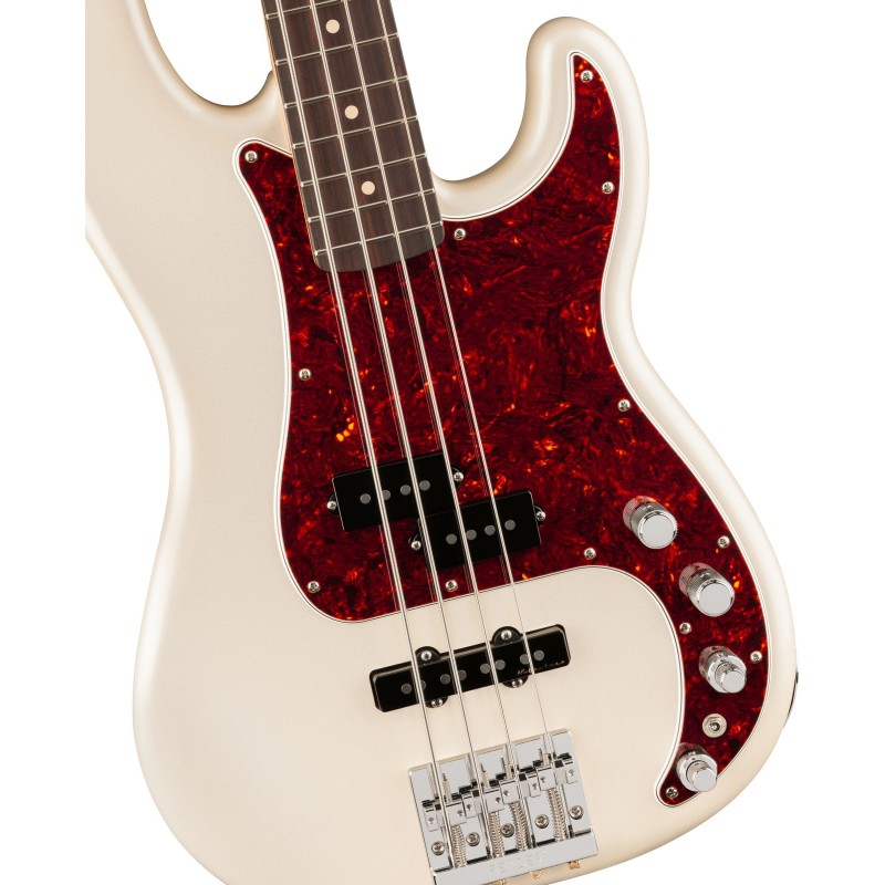0147490323 Fender Player II Modified Active Precision Bass Olympic White Bajo Eléctrico