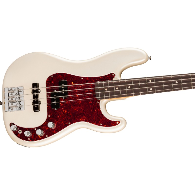 0147490323 Fender Player II Modified Active Precision Bass Olympic White Bajo Eléctrico