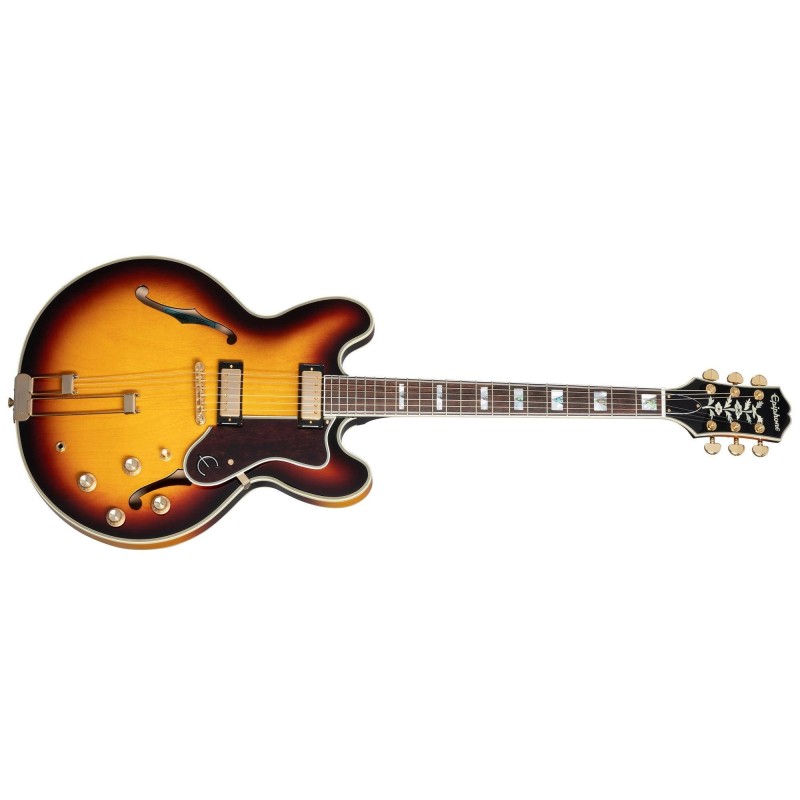 EOSHVSGH1 Epiphone Sheraton Frequensator Vintage Sunburst Guitarra Eléctrica