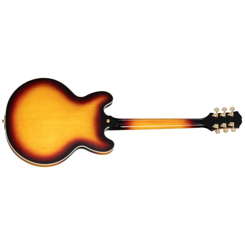 EOSHVSGH1 Epiphone Sheraton Frequensator Vintage Sunburst Guitarra Eléctrica