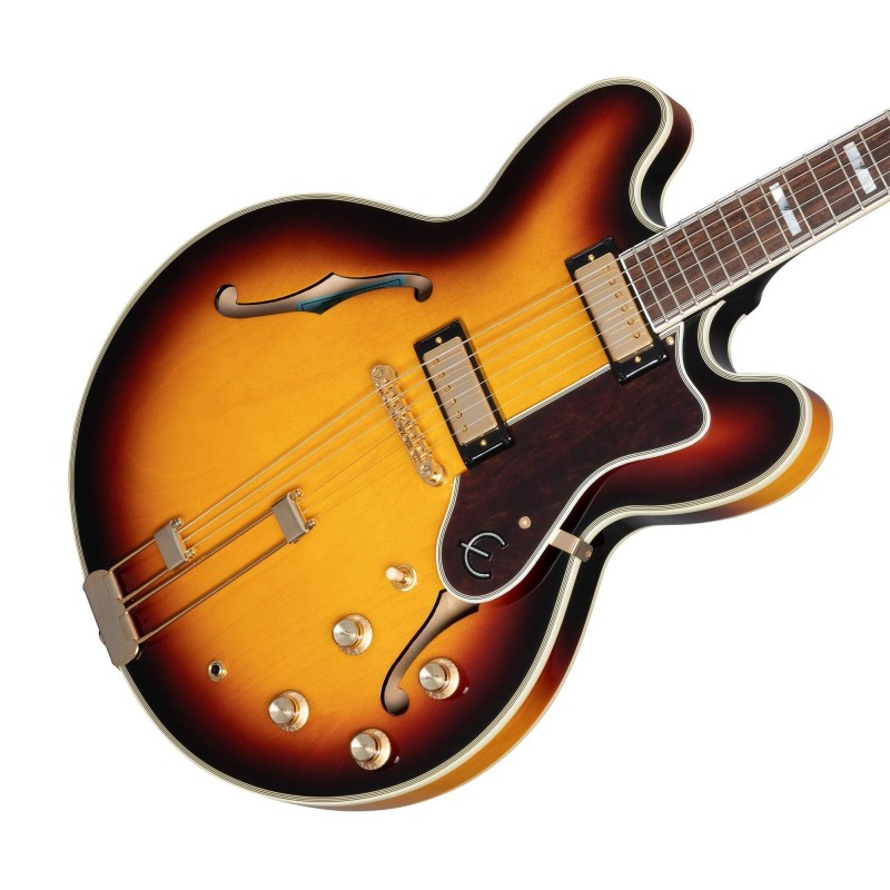 EOSHVSGH1 Epiphone Sheraton Frequensator Vintage Sunburst Guitarra Eléctrica
