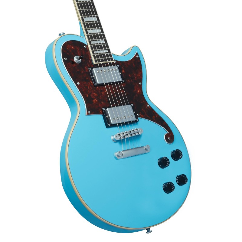 DANG-DAPATLTAZCS D'Angelico Premier Brandon Niederauer Atlantic Sonic Blue Guitarra Eléctrica