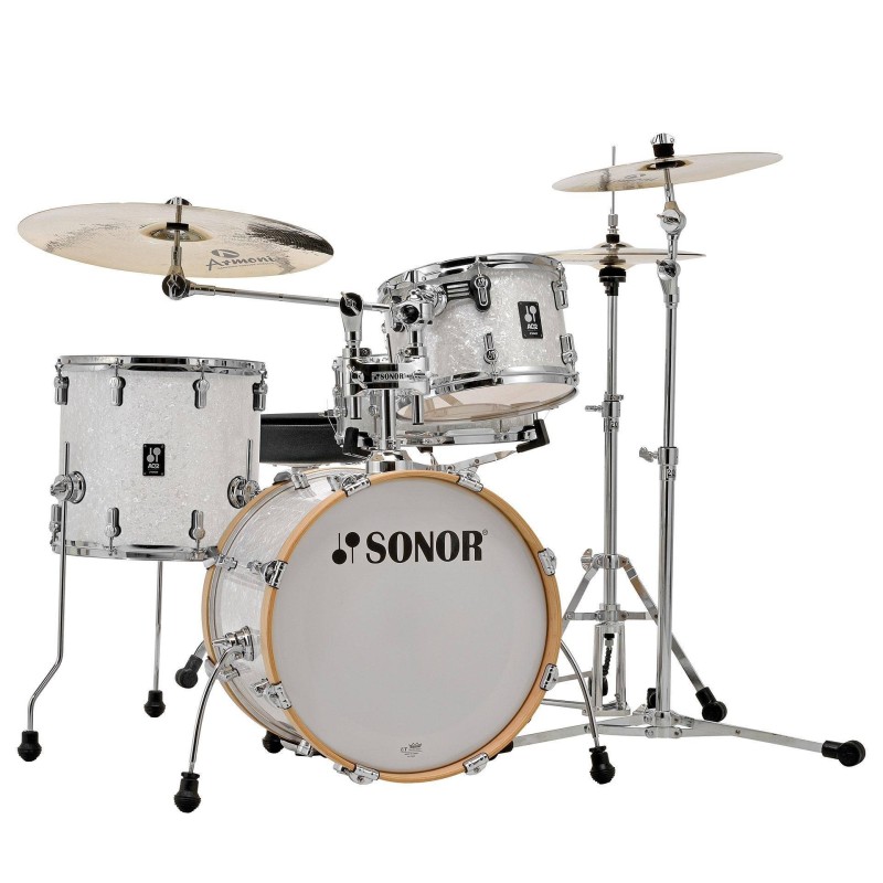 061831 Sonor Set AQ2 Bop White Pearl Batería Acústica