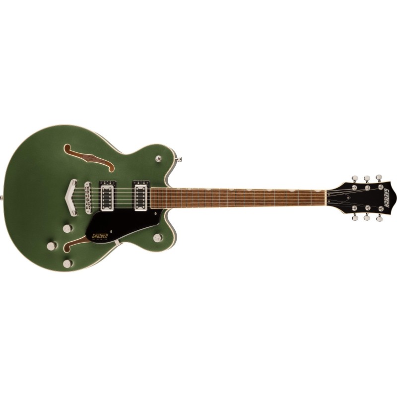 2508300598 Gretsch G5622 Electromatic Center Block Double-Cut with V-Stoptail Olive Metallic