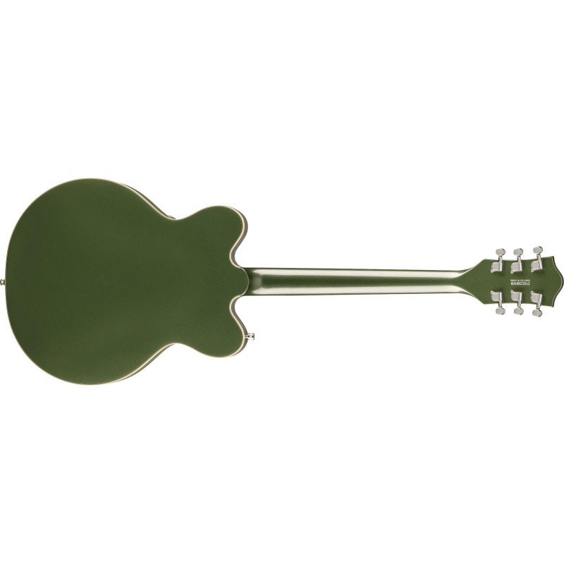 2508300598 Gretsch G5622 Electromatic Center Block Double-Cut with V-Stoptail Olive Metallic