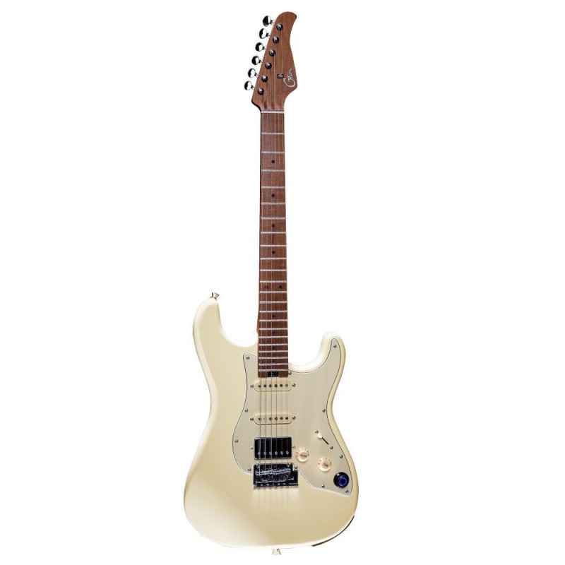 19111 Mooer Effects S801 Gtrs Blanca Guitarra Eléctrica