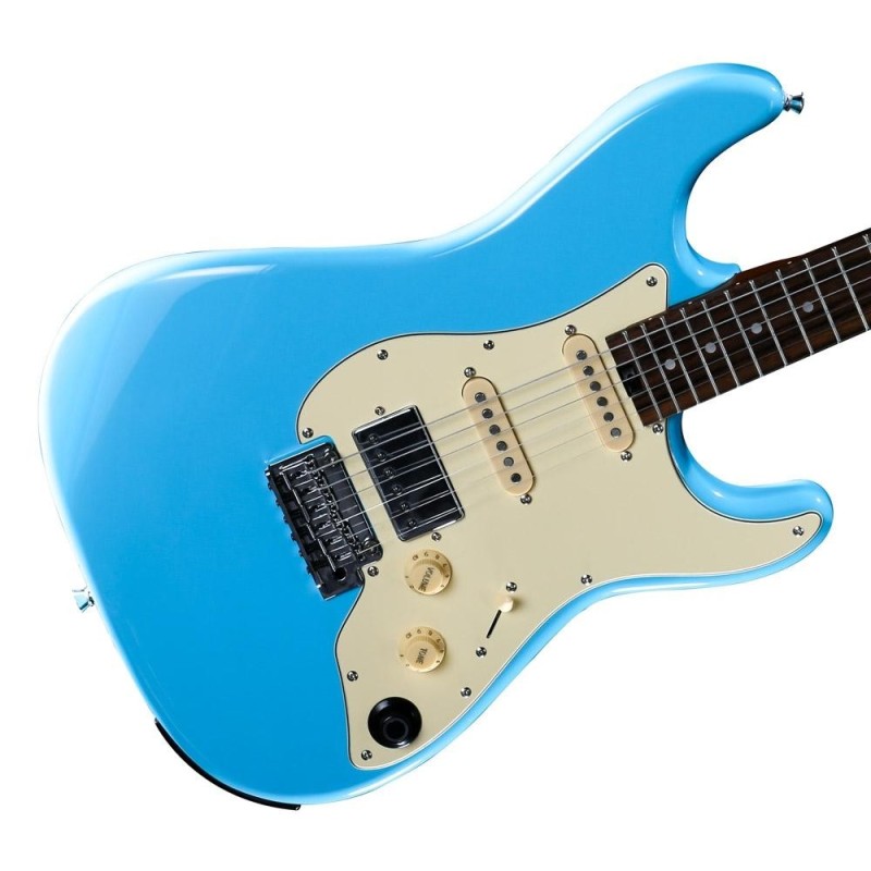 19113 Mooer Effects S800 Gtrs Azul Guitarra Eléctrica