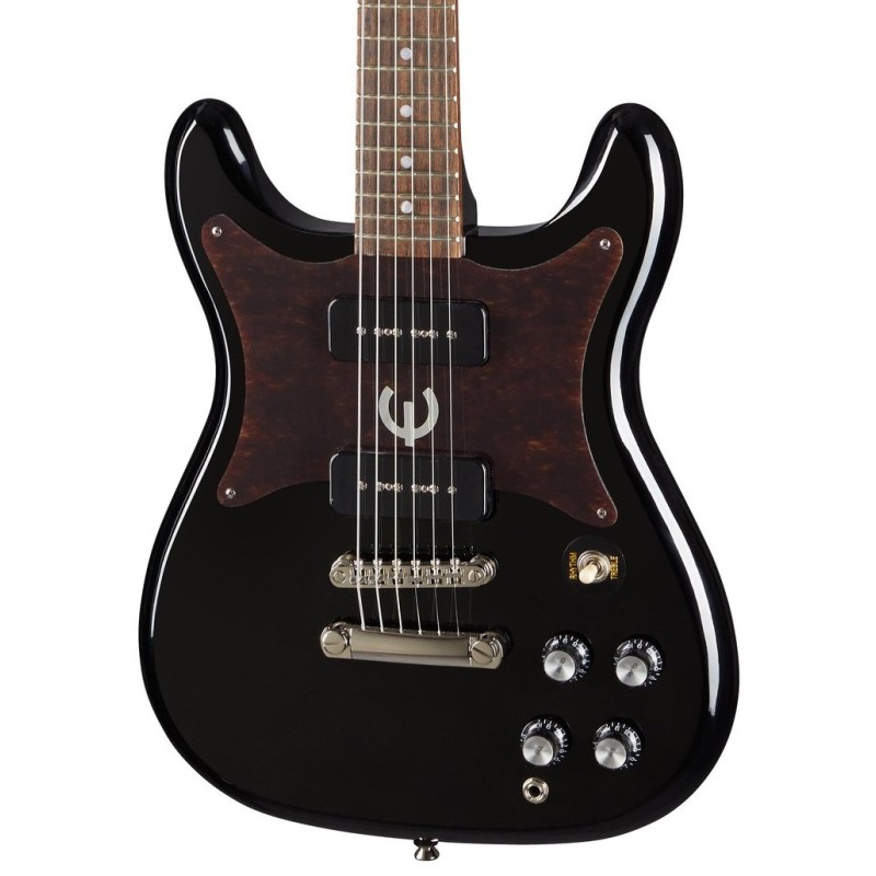 EOWLEBNH1 Epiphone Wilshire P90 Negra Guitarra Eléctrica