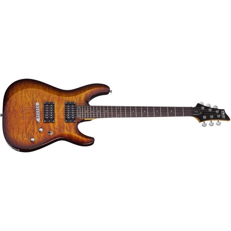 652728 Schecter C6 Plus Guitarra Eléctrica Violin Sunburst