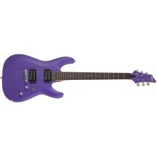 Schecter C6 Deluxe Satin Purple Guitarra Eléctrica