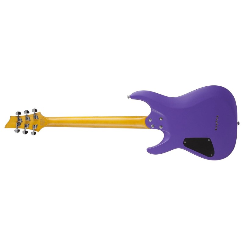 652736 Schecter C6 Deluxe Satin Purple Guitarra Eléctrica