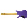 Schecter C6 Deluxe Satin Purple Guitarra Eléctrica