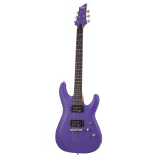 652736 Schecter C6 Deluxe Satin Purple Guitarra Eléctrica