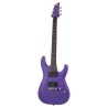 Schecter C6 Deluxe Satin Purple Guitarra Eléctrica
