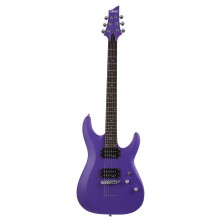 652736 Schecter C6 Deluxe Satin Purple Guitarra Eléctrica