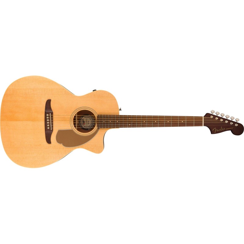 0970743521 Fender Newporter Player Natural Guitarra Electroacústica