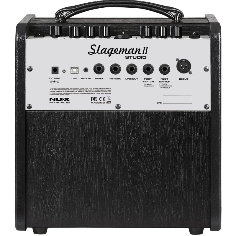 NUX0003 Nux AC60 Stageman II Combo Guitarra Acústica