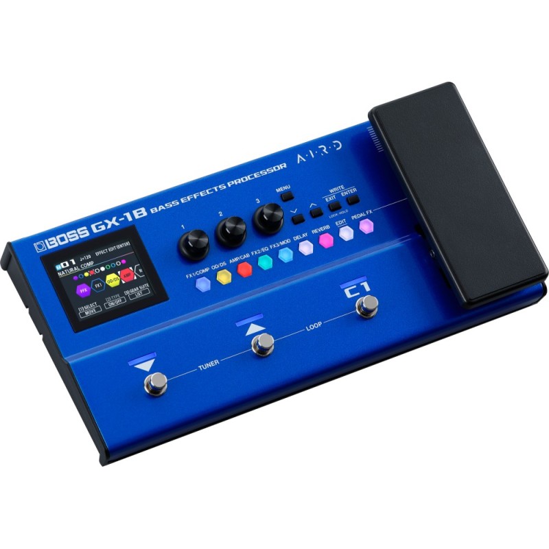 GX-1B Boss GX-1B Pedalera Multiefectos Bajo Eléctrico