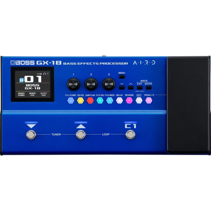 GX-1B Boss GX-1B Pedalera Multiefectos Bajo Eléctrico