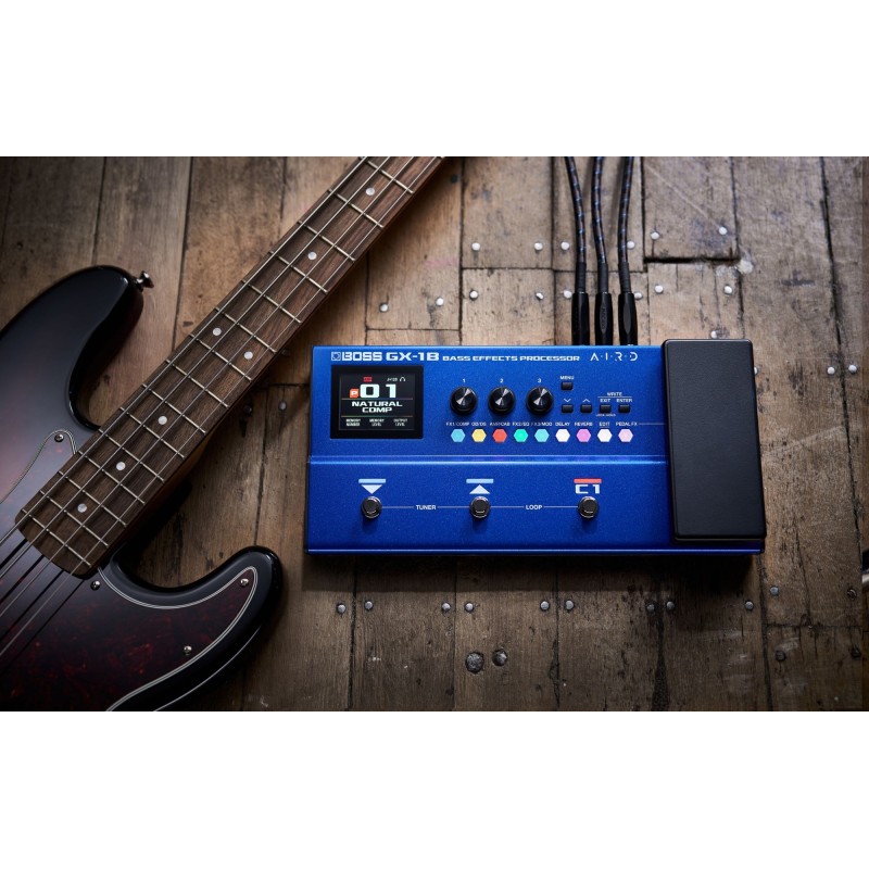 GX-1B Boss GX-1B Pedalera Multiefectos Bajo Eléctrico