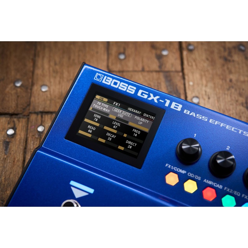 GX-1B Boss GX-1B Pedalera Multiefectos Bajo Eléctrico
