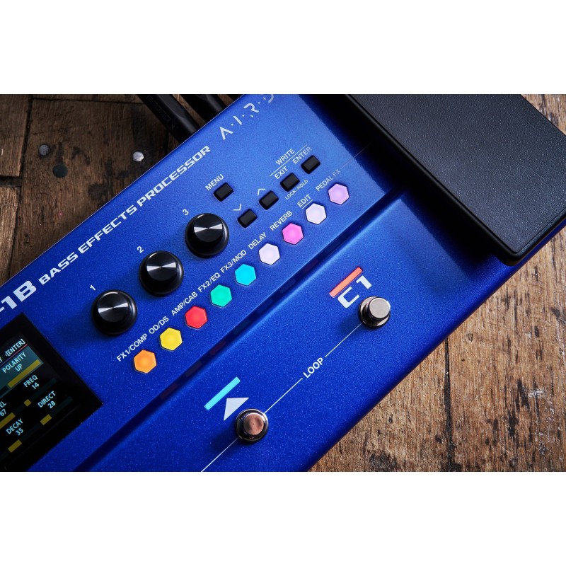 GX-1B Boss GX-1B Pedalera Multiefectos Bajo Eléctrico