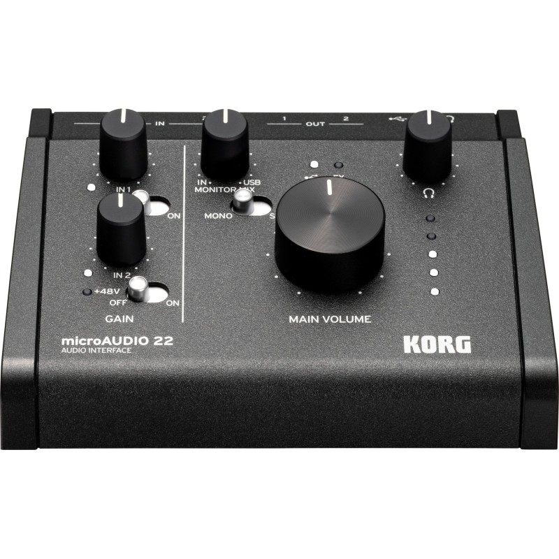 754105 Korg MICROAUDIO22 Interface de Audio USB